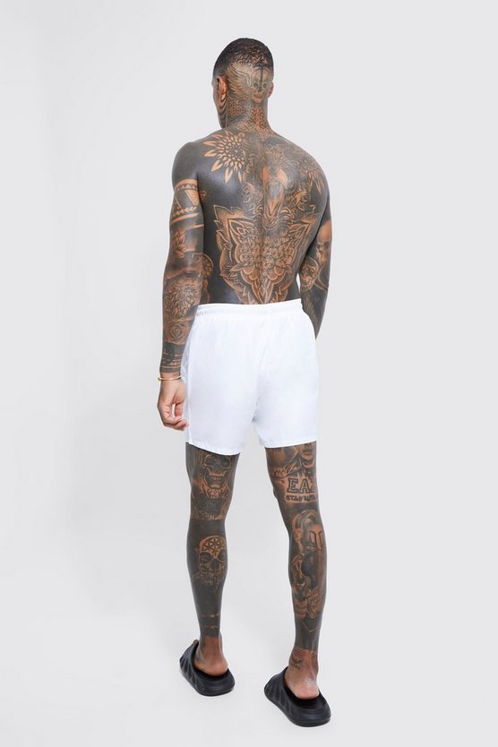 Mittellange Man Signature Badehose