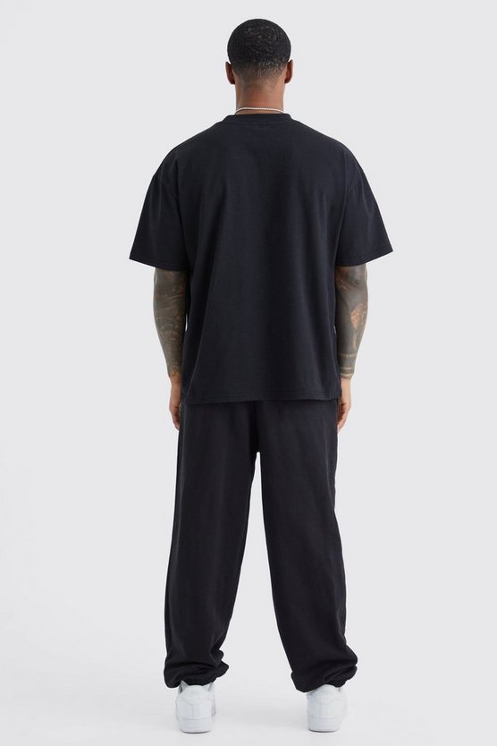 Oversize Jogginghose mit Print