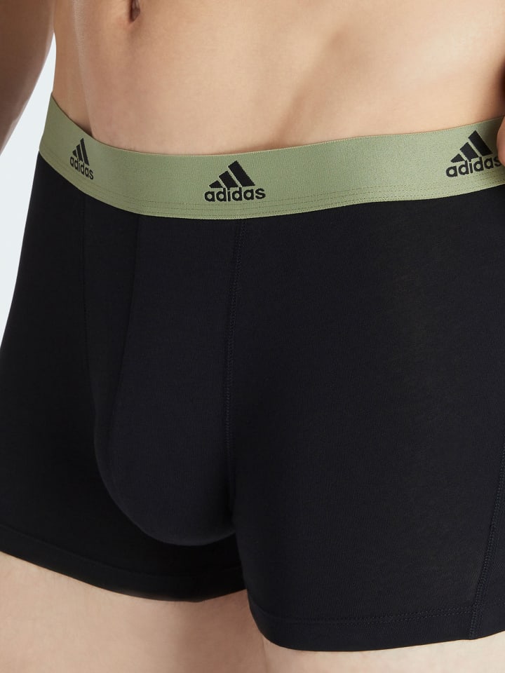 adidas Trunk Active Flex Cotton in schwarz, black günstig kaufen