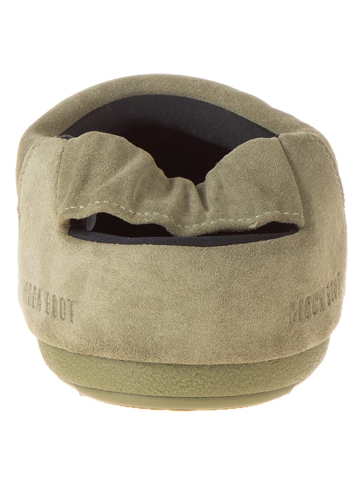 Moon Boot Leder-Hausschuhe 