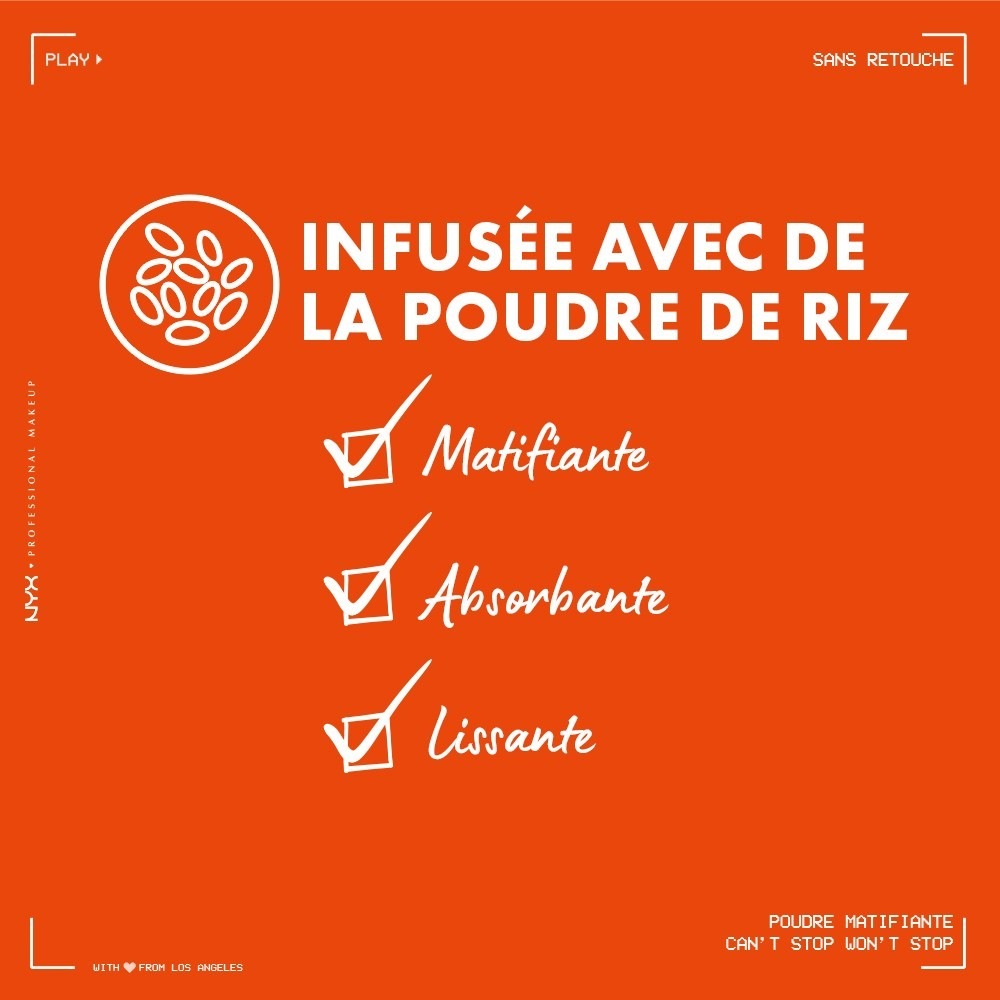 NYX Professional Makeup Can't Stop Won't Stop - matificante