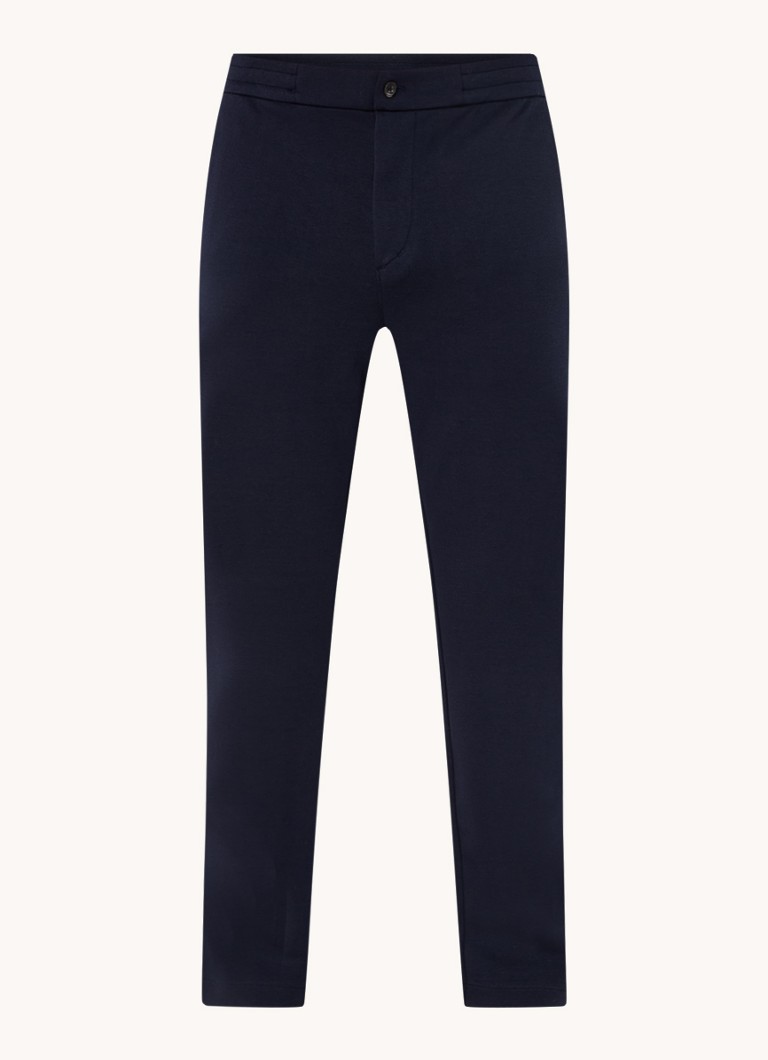Ralph Lauren Zúžené chino nohavice so sťahovacou šnúrkou a vreckami na zips