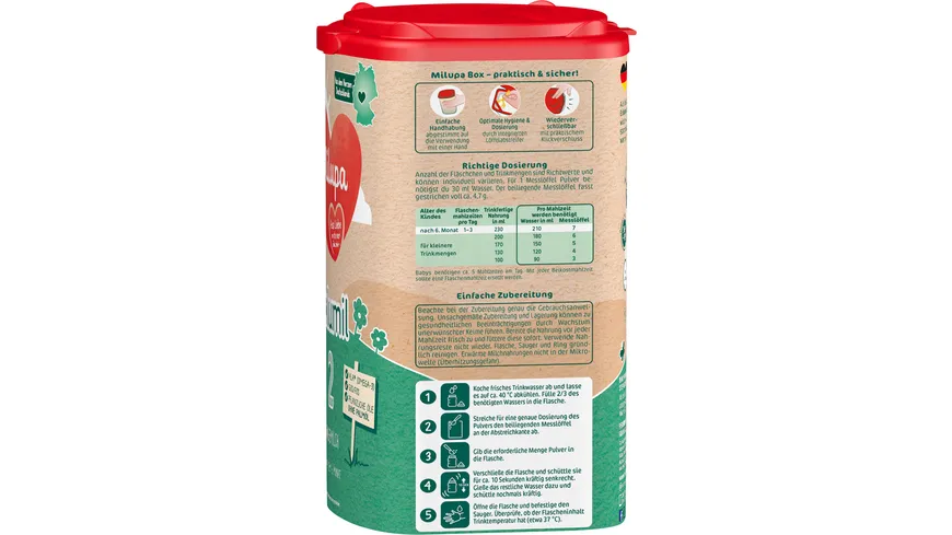 Milupa Milumil 2 Folgemilch 800 g