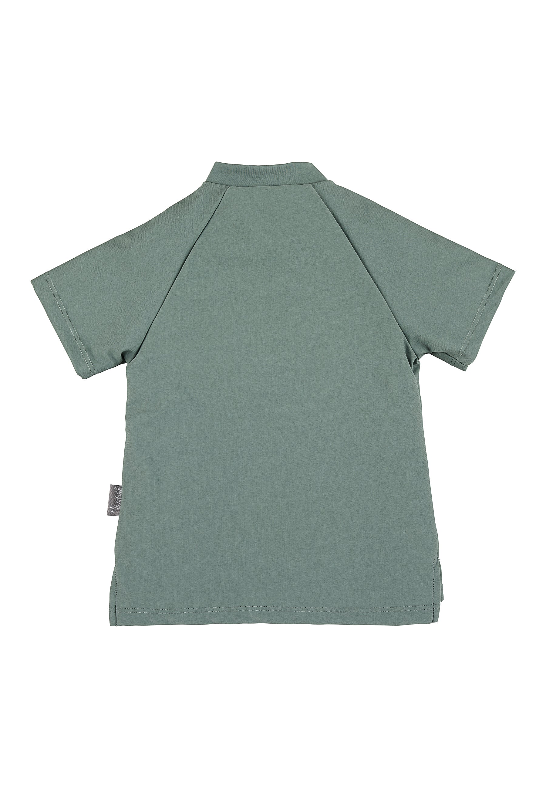 Kurzarm-Schwimmshirt uni in Marine, Blau, Magenta