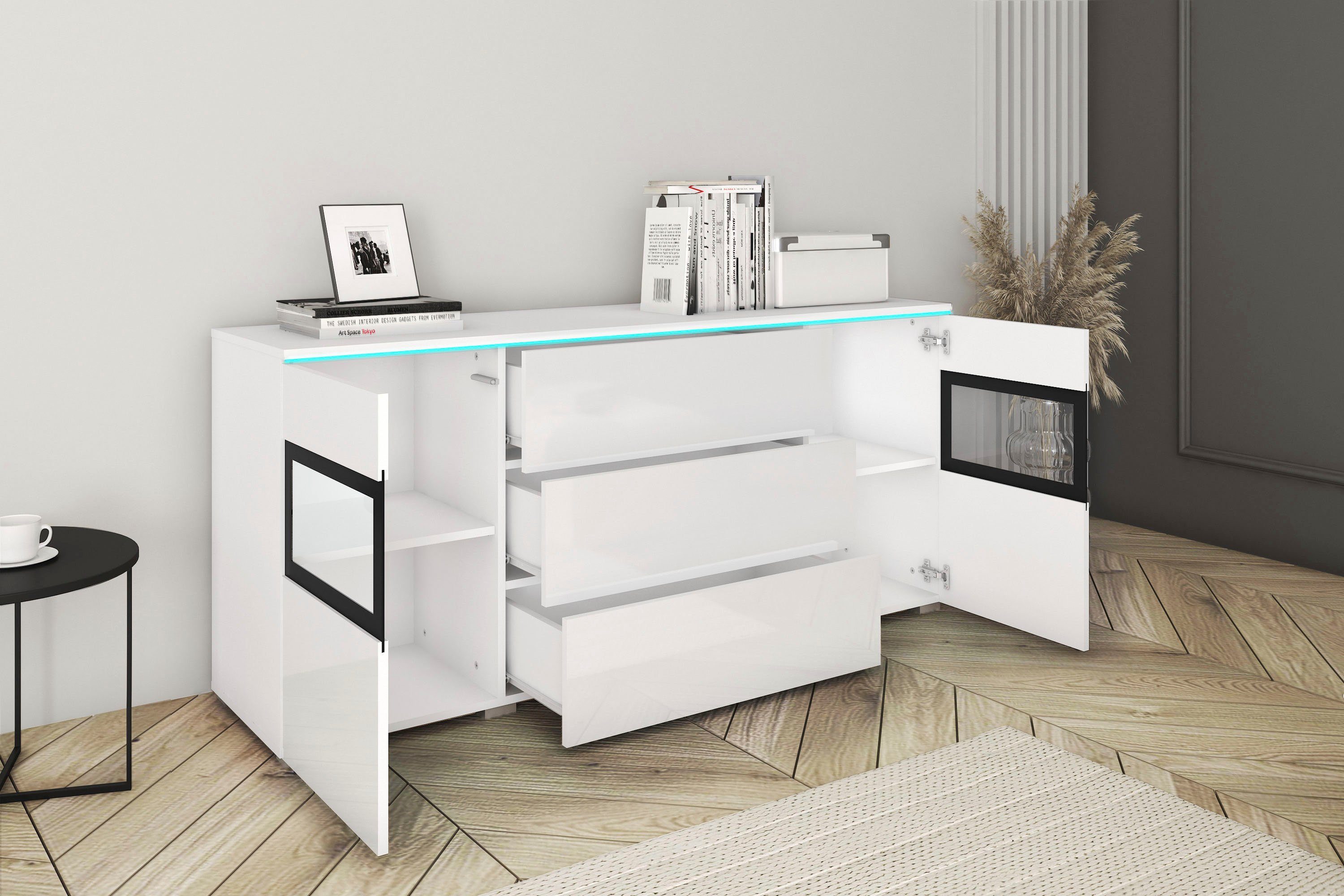 INOSIGN Sideboard Vera, Breite 150 cm, ohne Beleuchtung