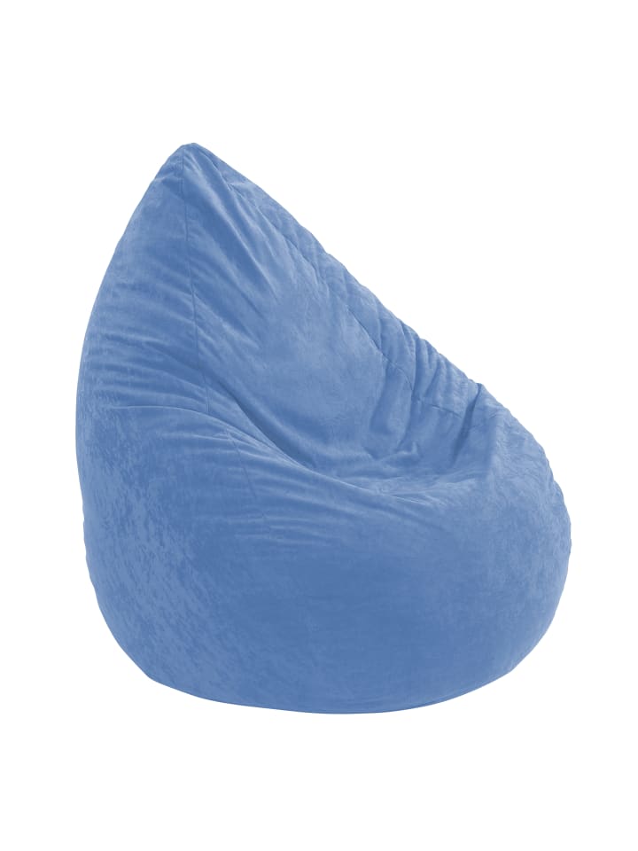 Linke Licardo Gemütliches großes Sitzkissen Chillkissen Sitzsack in hellblau günstig kaufen onesize