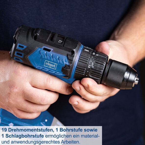 Akku-Schlagbohrschrauber BC-CD60-X brushless, inkl. Akku & Ladegerät