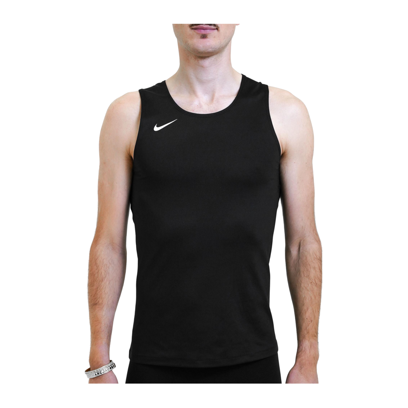 Nike Stock Tanktop Running Schwarz F010