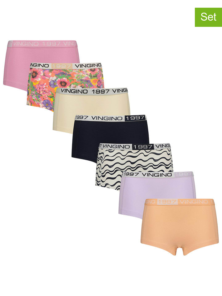 Vingino 7er-Set: Pantys in Bunt günstig kaufen