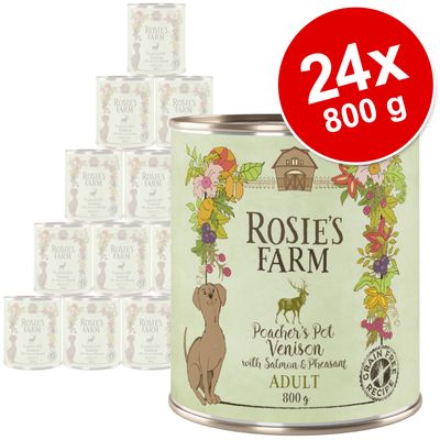 Sparpaket Rosie's Farm Adult 24 x 800 g