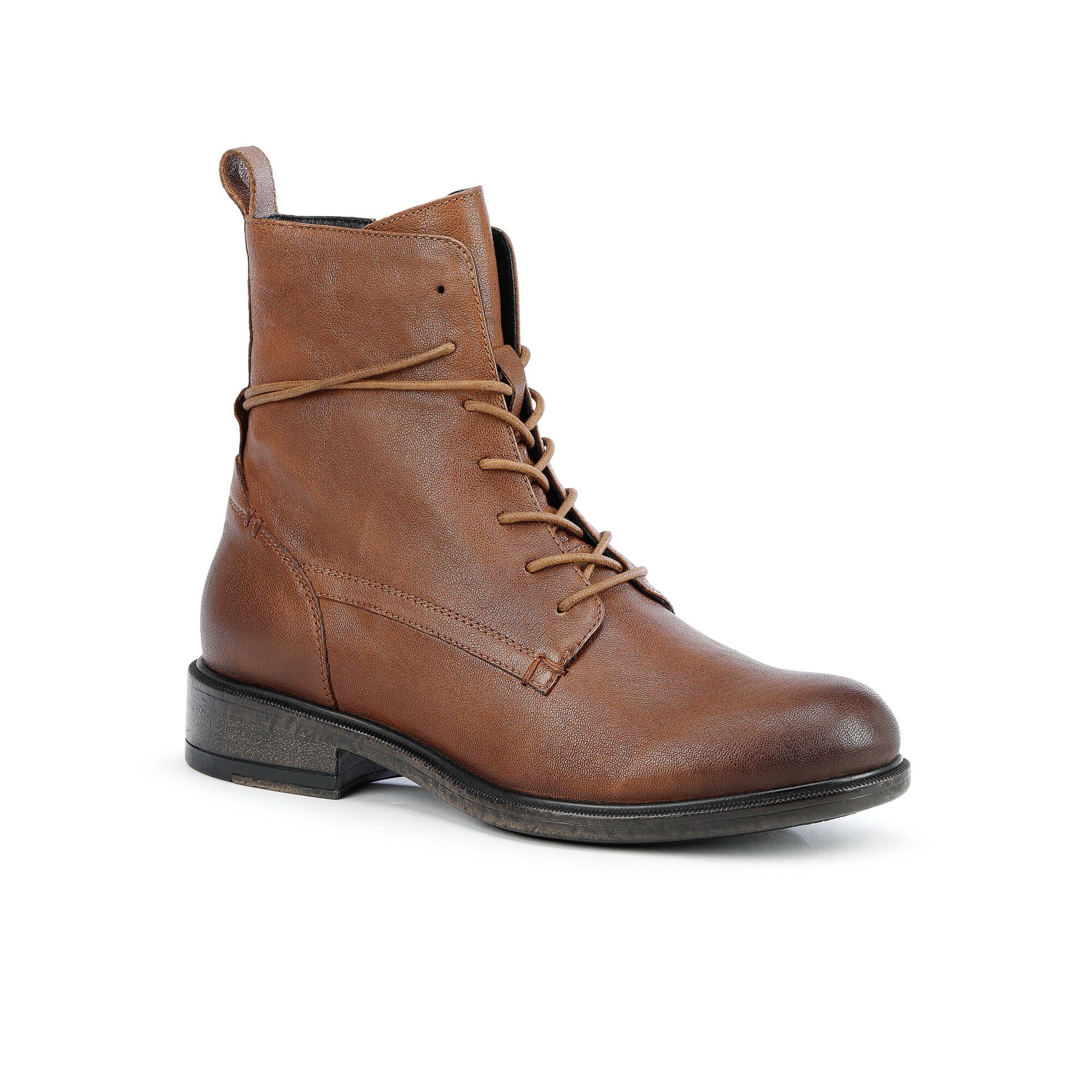 Boots lacets Catria dessus cuir