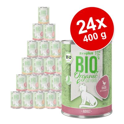 Sparpaket zooplus Bio Adult 24 x 400 g