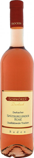 2022 Durbacher Spätburgunder Roséwein Qualitätswein trocken - Weinhaus Schwörer