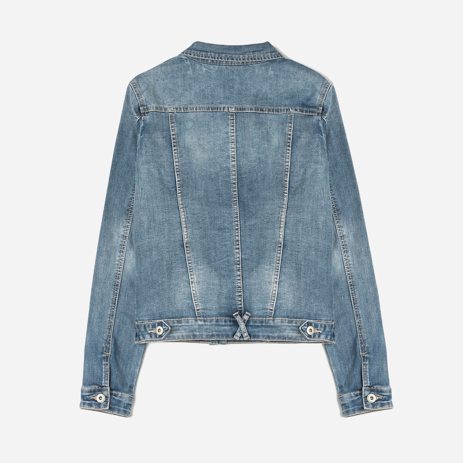 Veste en jean TEXTO bleu délavé