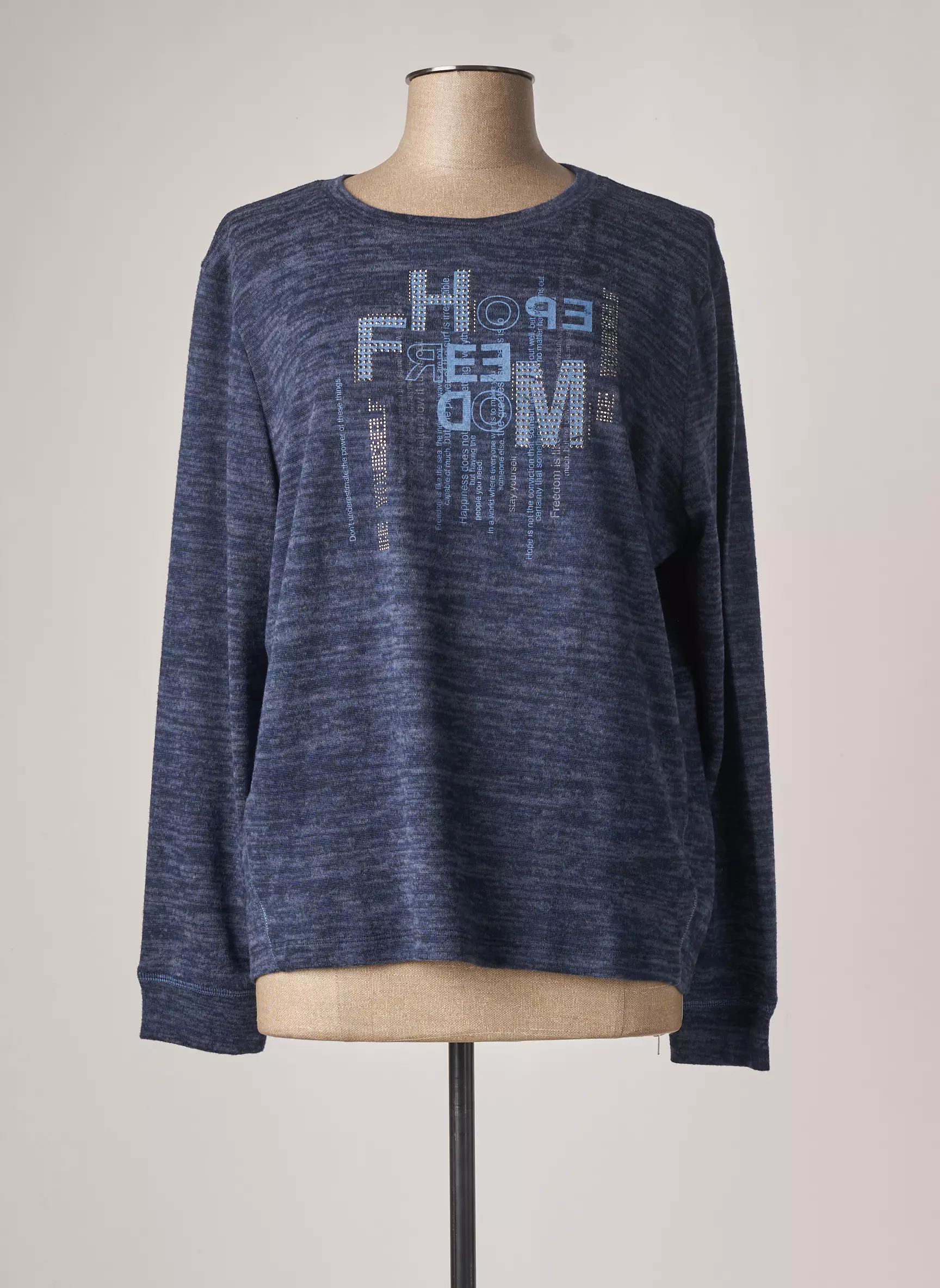 Hajo Pulls Femme couleur bleu