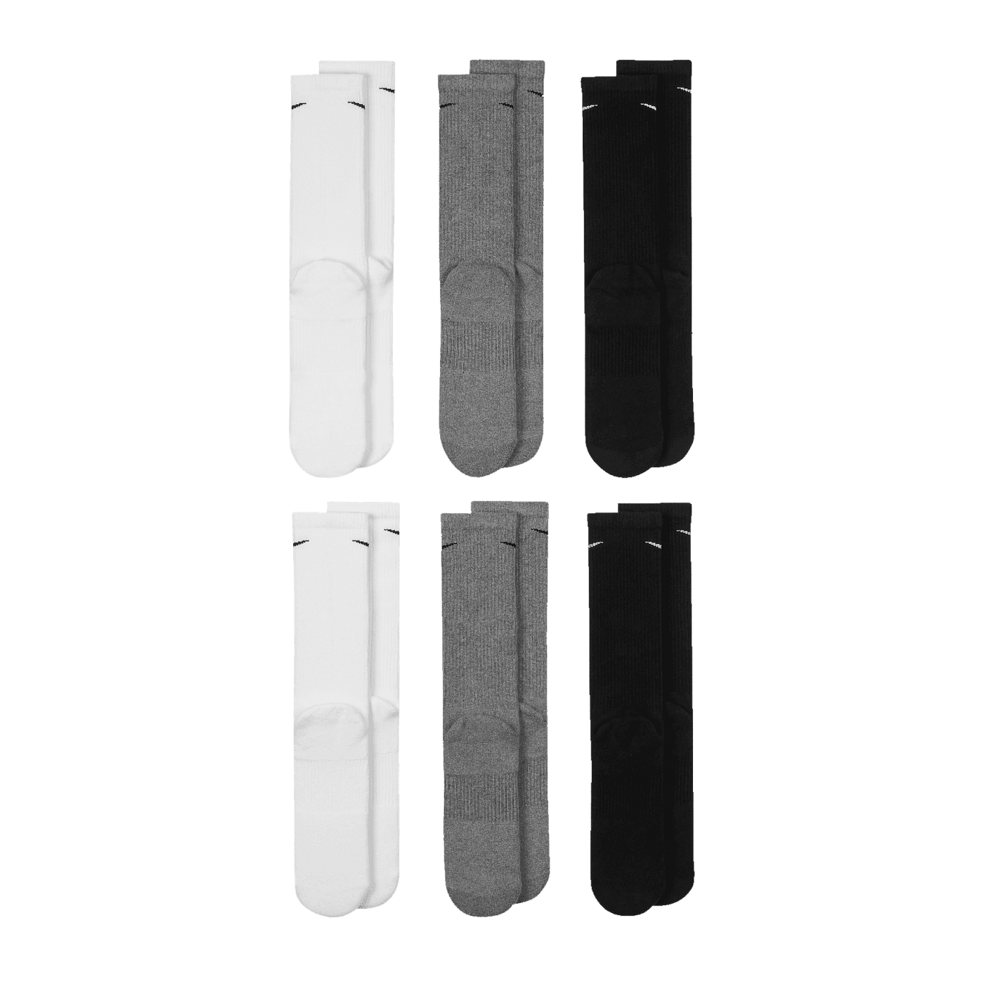 Nike Everyday Plus Cushion Crew 6er Pack Socken Mehrfarbig F965