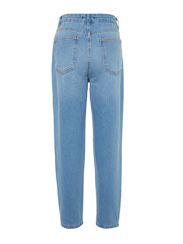trendyol Jeans - Tapered fit - in Hellblau günstig kaufen