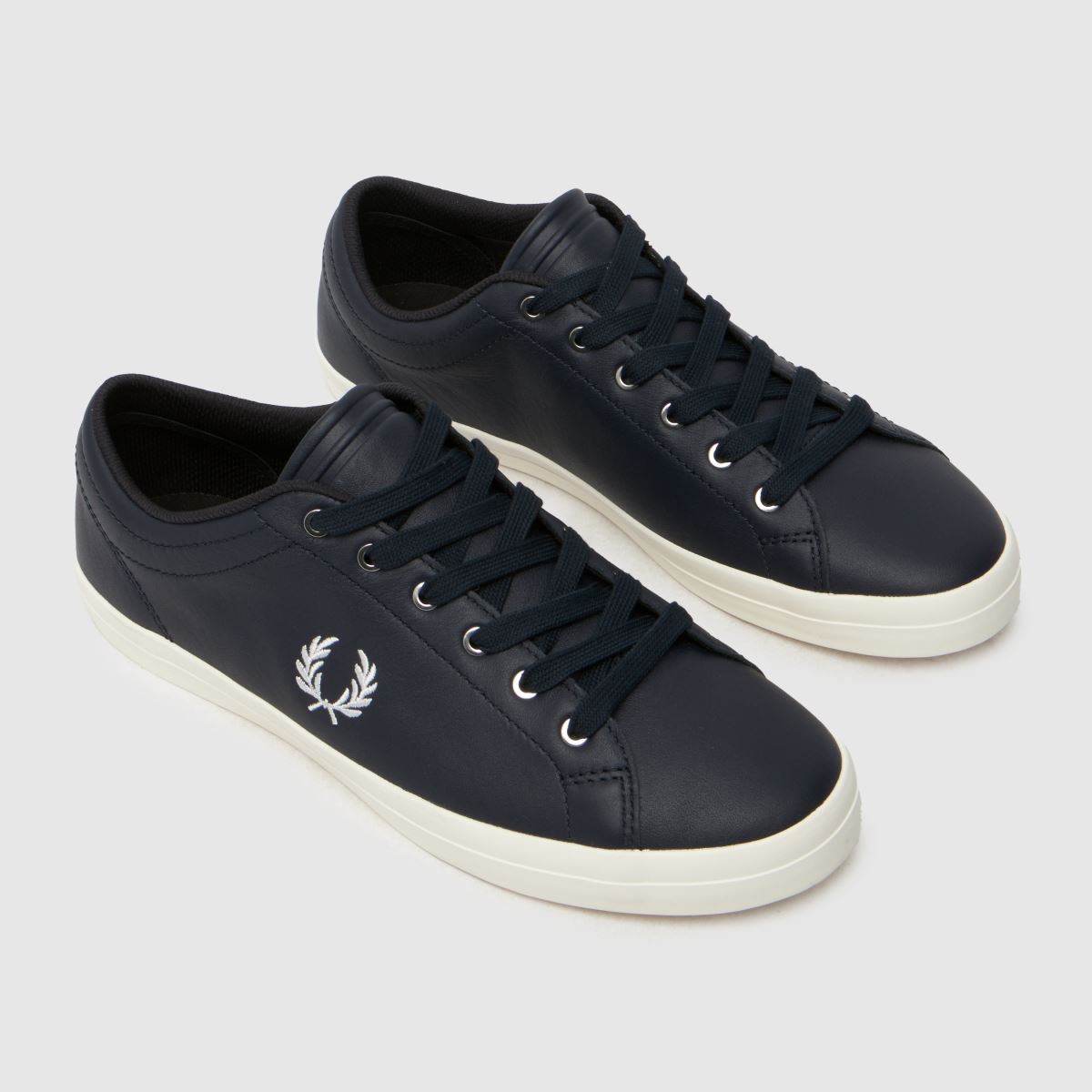 Fred Perry baseline sportcipők sötétkék és fehér színben