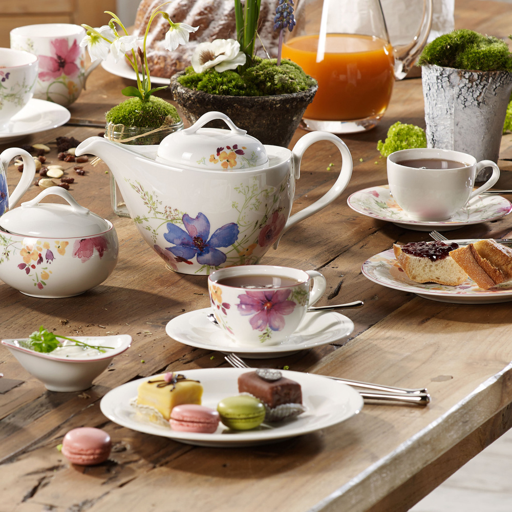 Villeroy & Boch Soucoupe tasse petit-déjeuner Mariefleur Gris Basic Tasse
