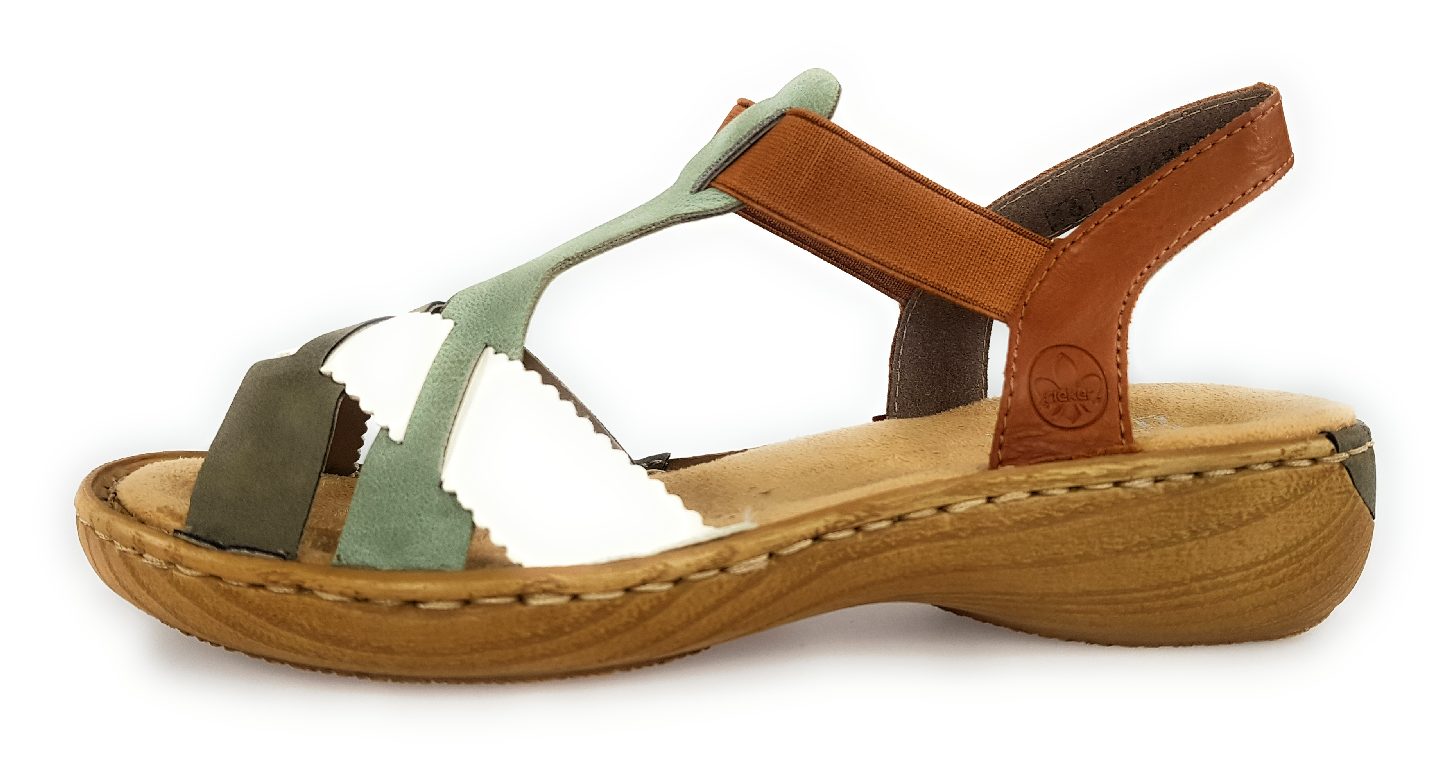 Rieker Preston V2779-90 Mehrfarbig 90 olive-multi