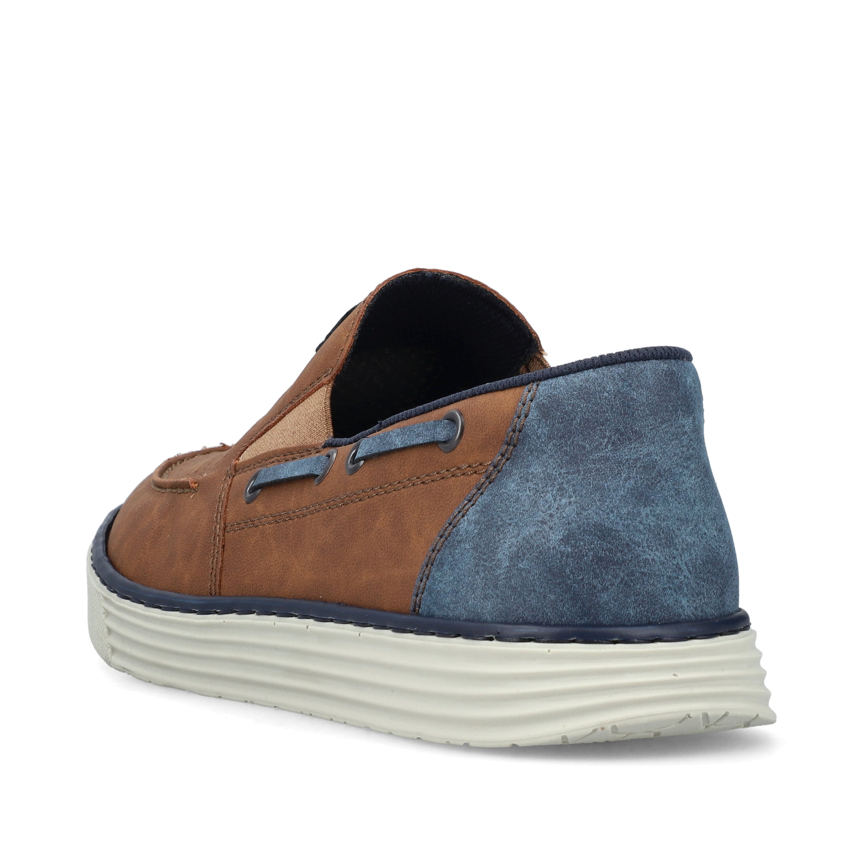 Rieker Herren Slipper holzbraun