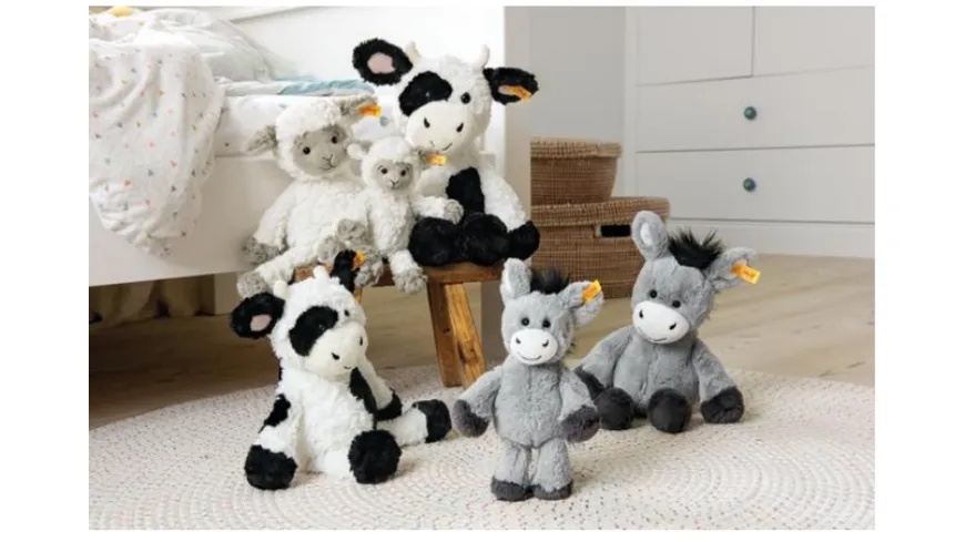 Steiff - 073946 Soft Cuddly Friends Lita Lamm, 20 cm
