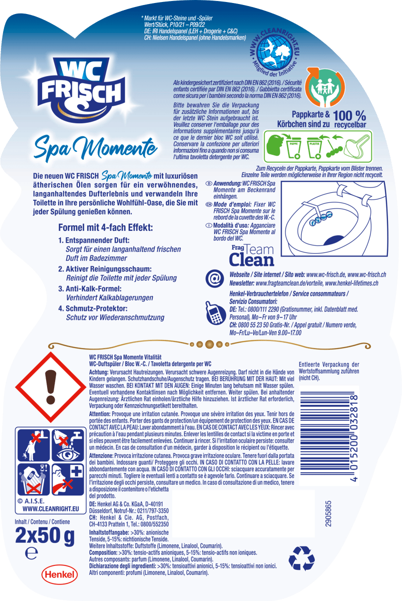 WC-Stein Spa Momente Vitalität, 2 St