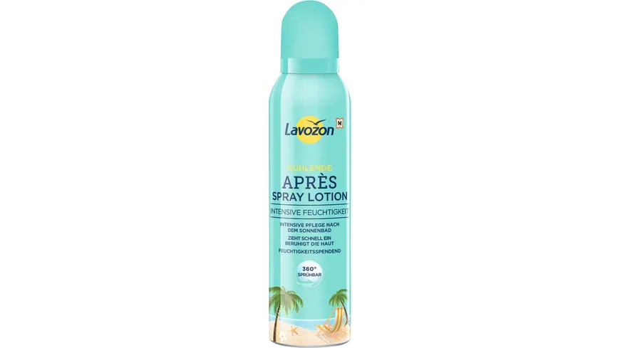 LAVOZON kühlende Apres Spray Lotion 200 ml