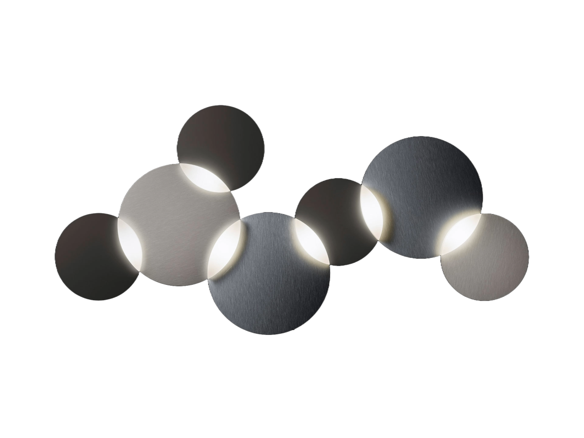 Grossmann LED Deckenleuchte Circ Graphit