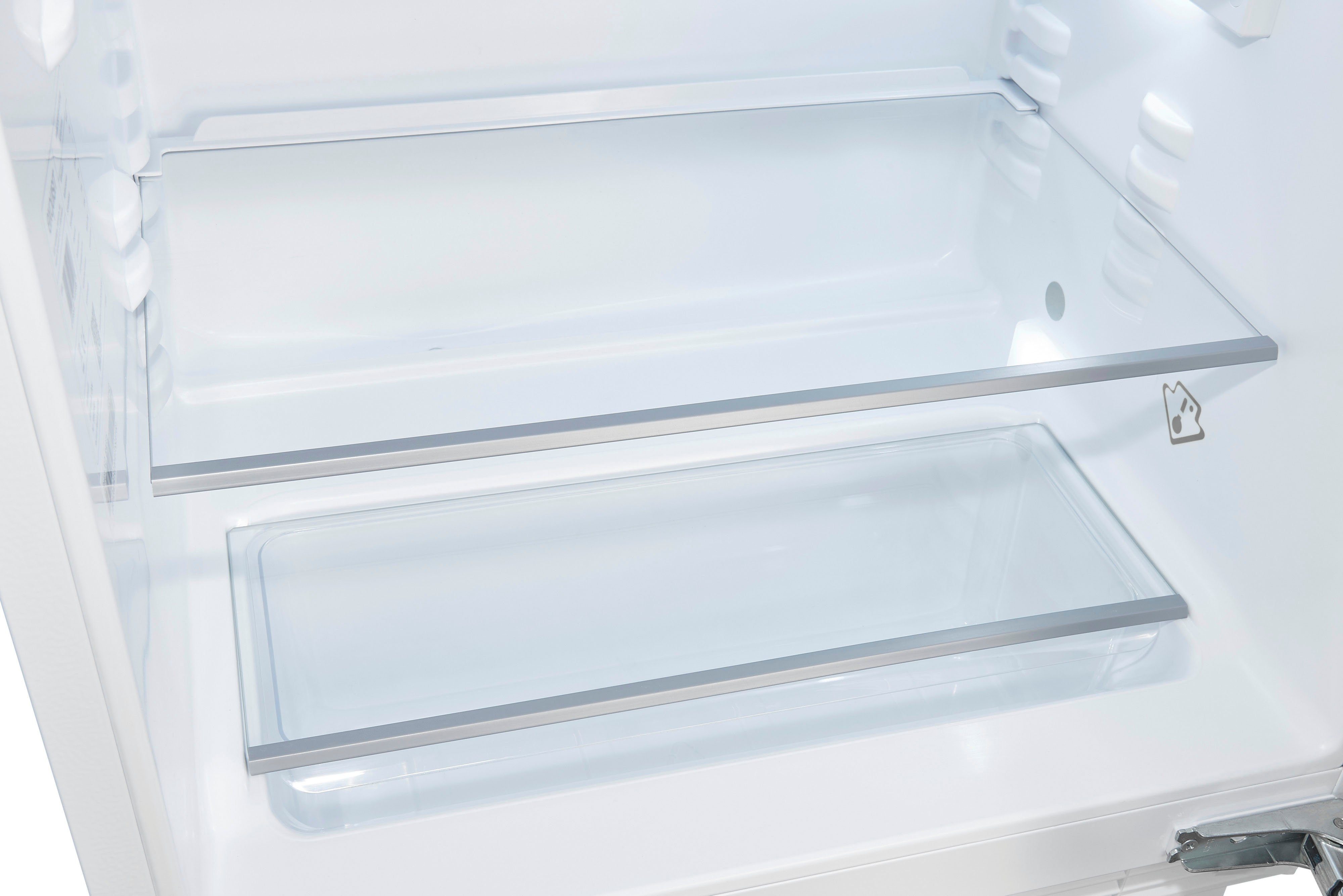 exquisit Einbaukühlschrank UKS130-4-FE-010D, 81,8 cm hoch, 59,5 cm breit