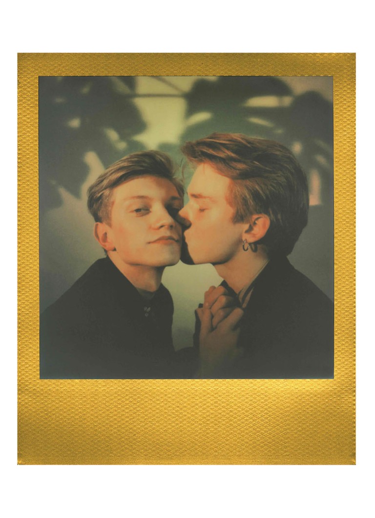 Pachet de 16 hârtii fotografice Polaroid I-Type, ediția Golden Moments