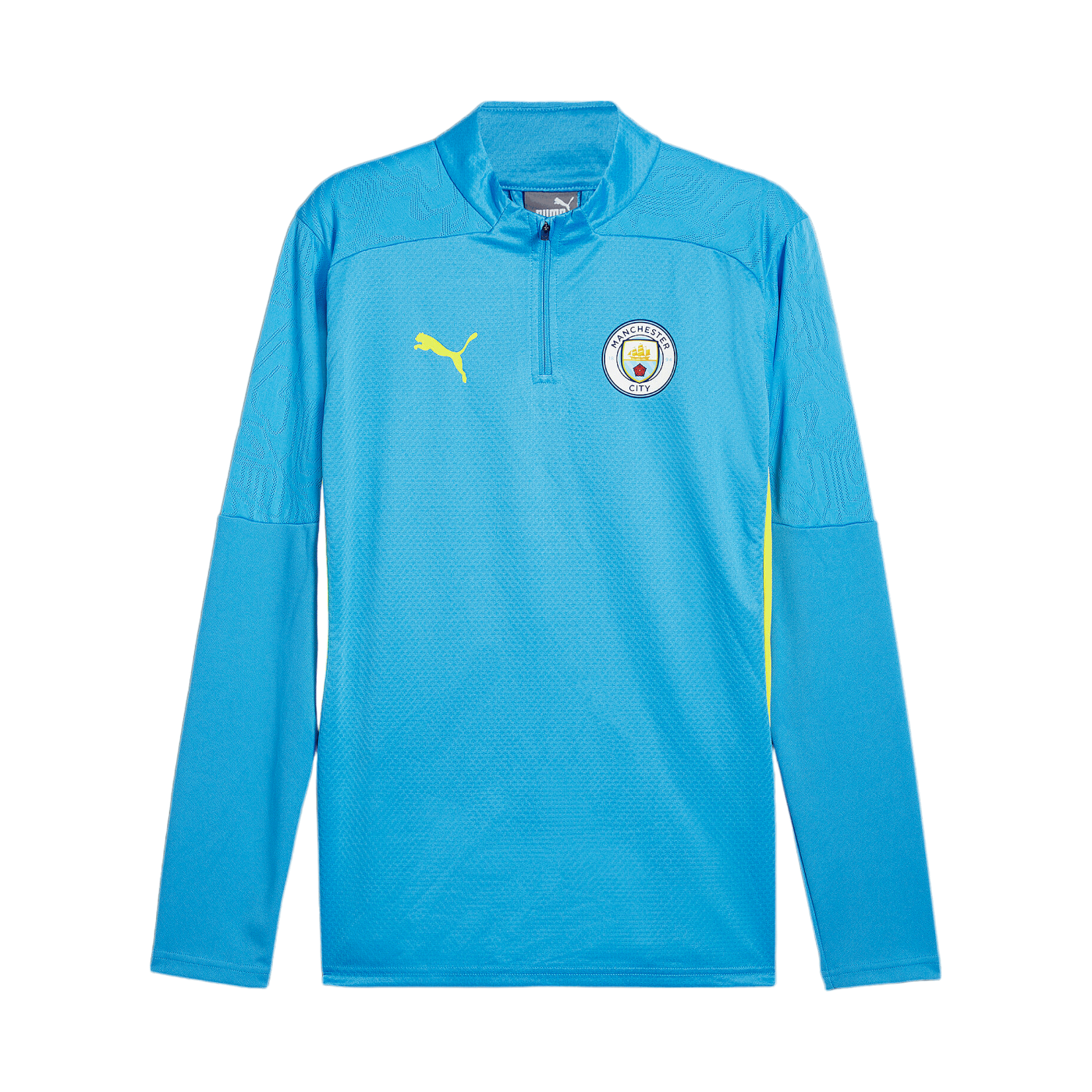PUMA Manchester City 1/4 Zip Sweatshirt Blau F11