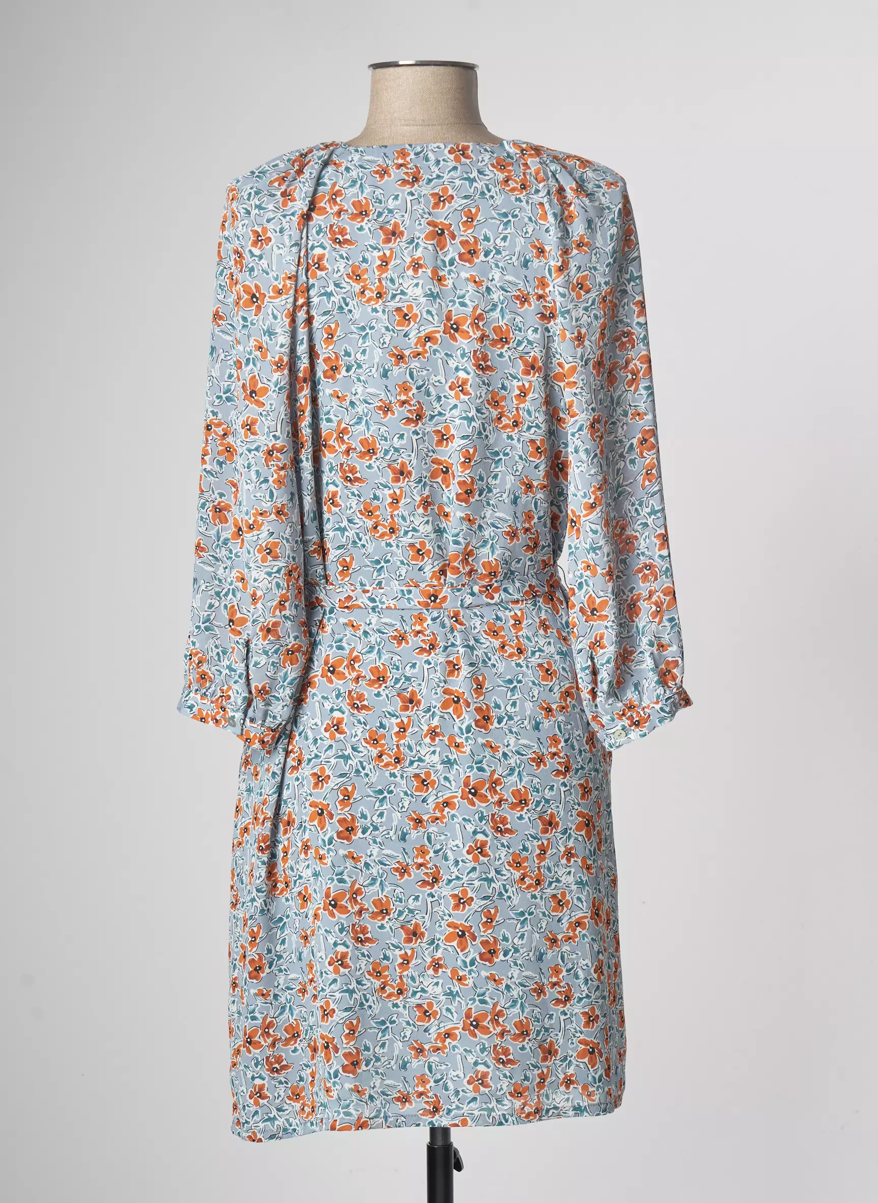 See U Soon Robes Mi Longues Femme couleur bleu