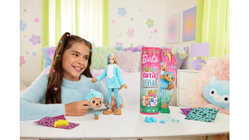 Barbie Cutie Reveal Barbie Costume Cuties Series - Teddy Dolphin