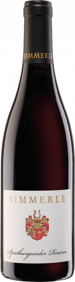 2013 Spätburgunder Réserve trocken - Weingut Siegbert Bimmerle