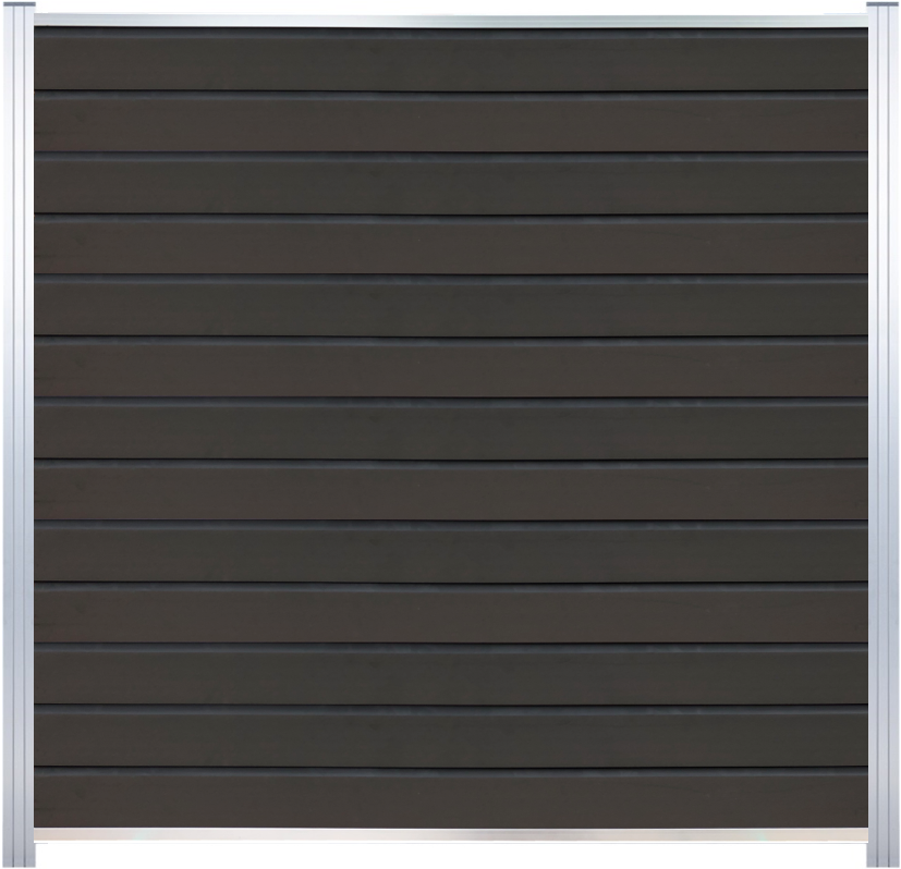 TETZNER & JENTZSCH WOLLBACH-ALU-Pfosten 68 x 68 x 2400 mm, silberfarbend