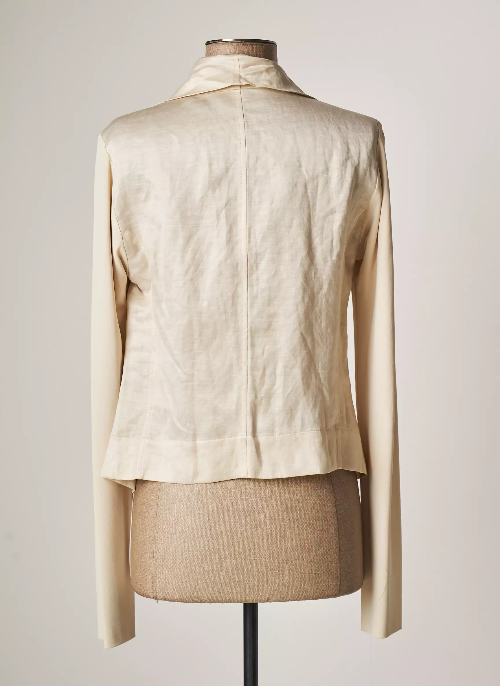 Lauren Vidal Vestecasual Femme couleur beige