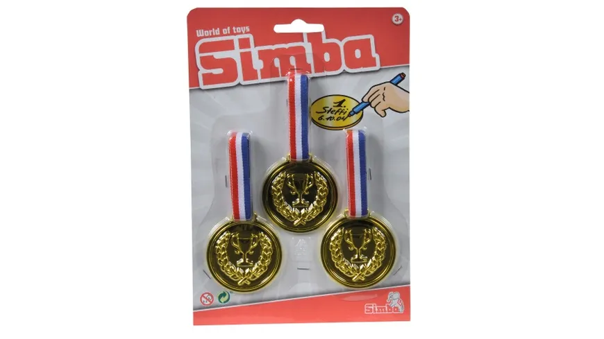Simba - Drei Medallien