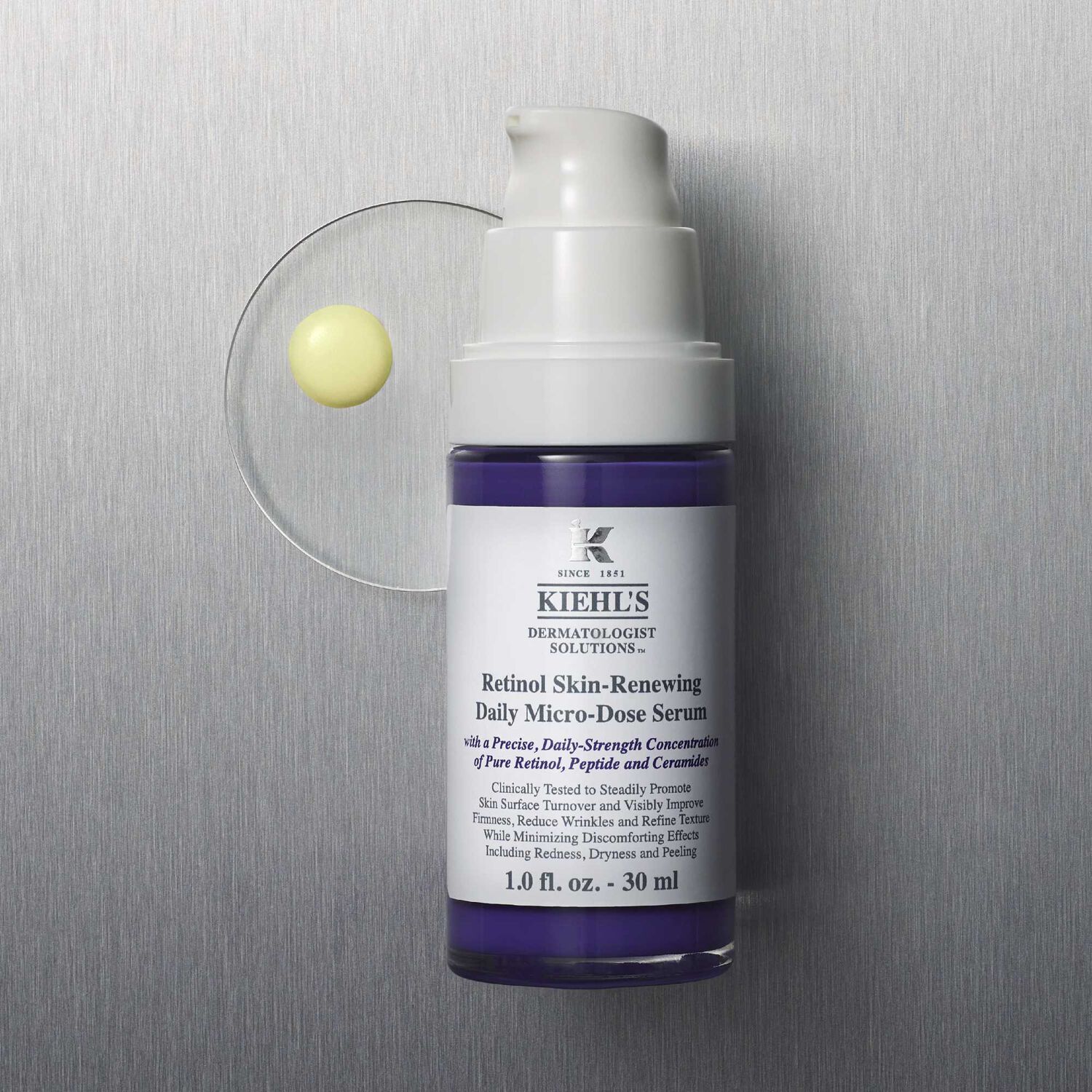kiehl's Retinol Skin-Renewing Daily Micro-Dose Serum Sérum anti-âge quotidien au rétinol micro-dosé