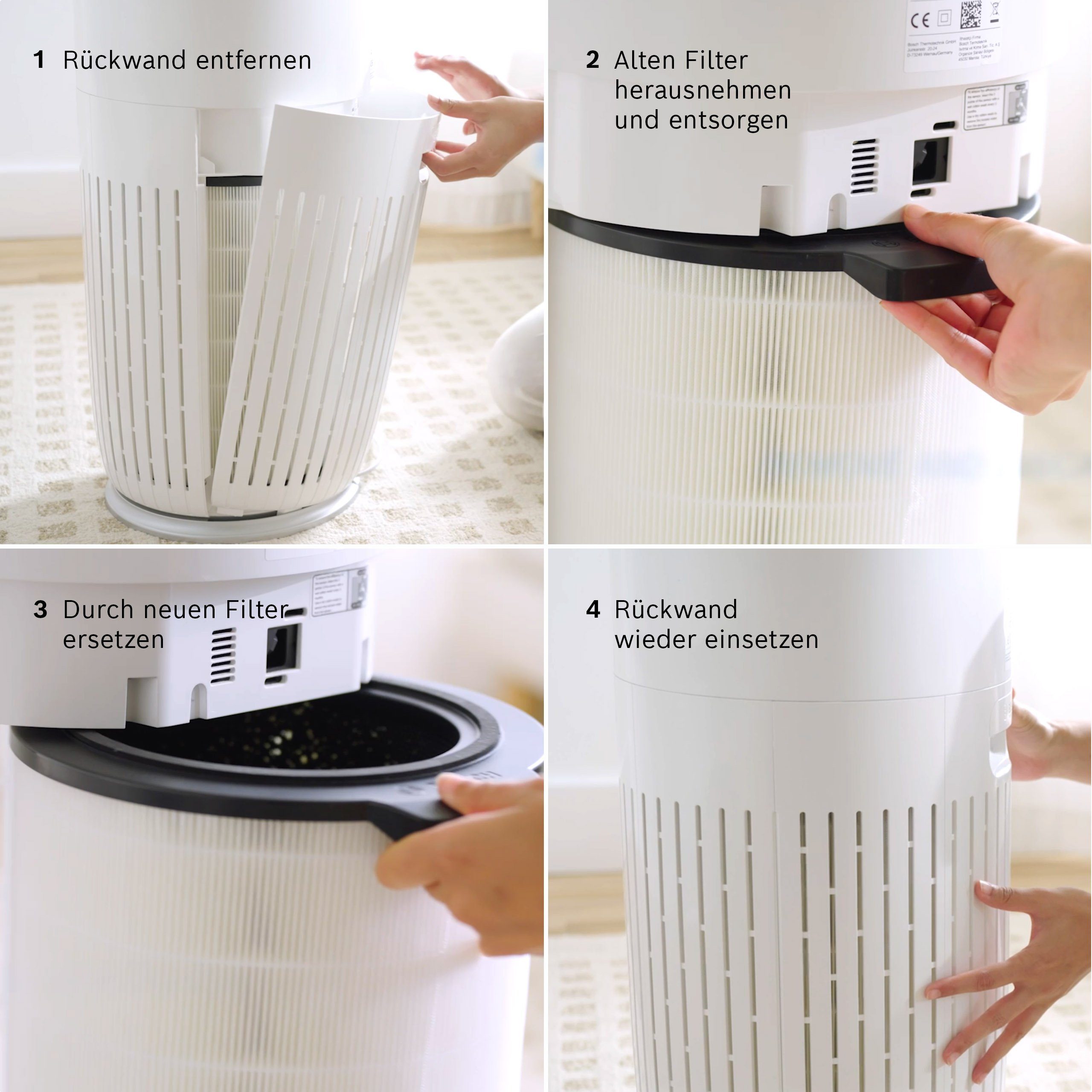 BOSCH HEPA-Filter Filter für den Luftreiniger Bosch Air 6000