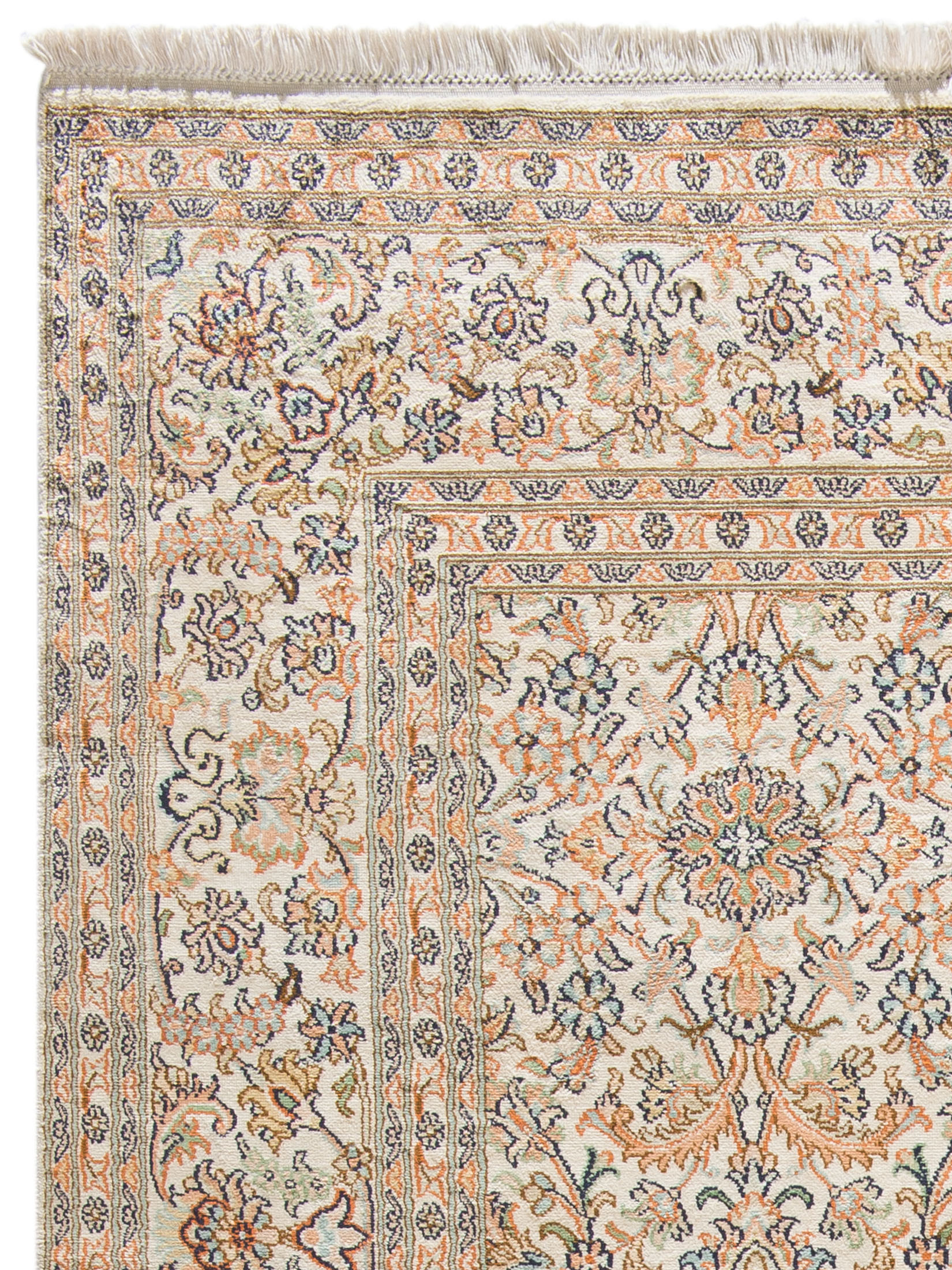 Kaschmir Seide 18/18 ca. 171 x 246 cm, Unikat / Einzelstück