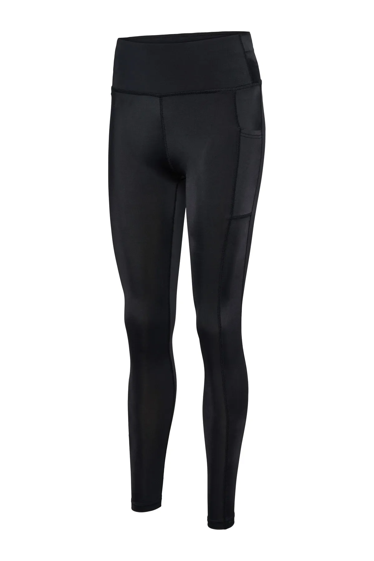 hummel  Sport-Leggings - Schwarz - Mittlerer Bund