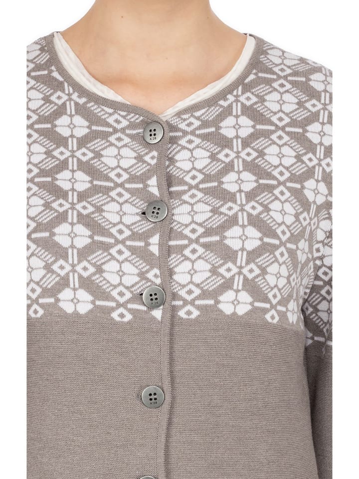 Almgwand Strickjacke EISNERALM in grau günstig kaufen
