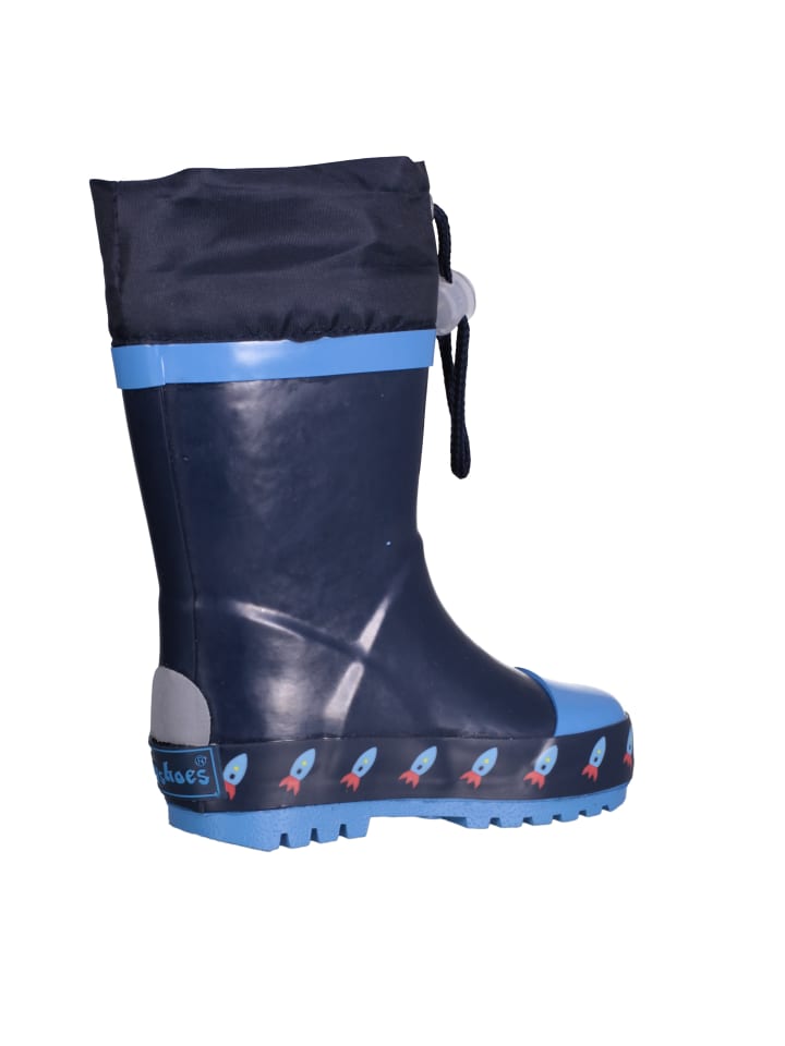 Playshoes Gummistiefel die Maus Weltraum in Marine günstig kaufen