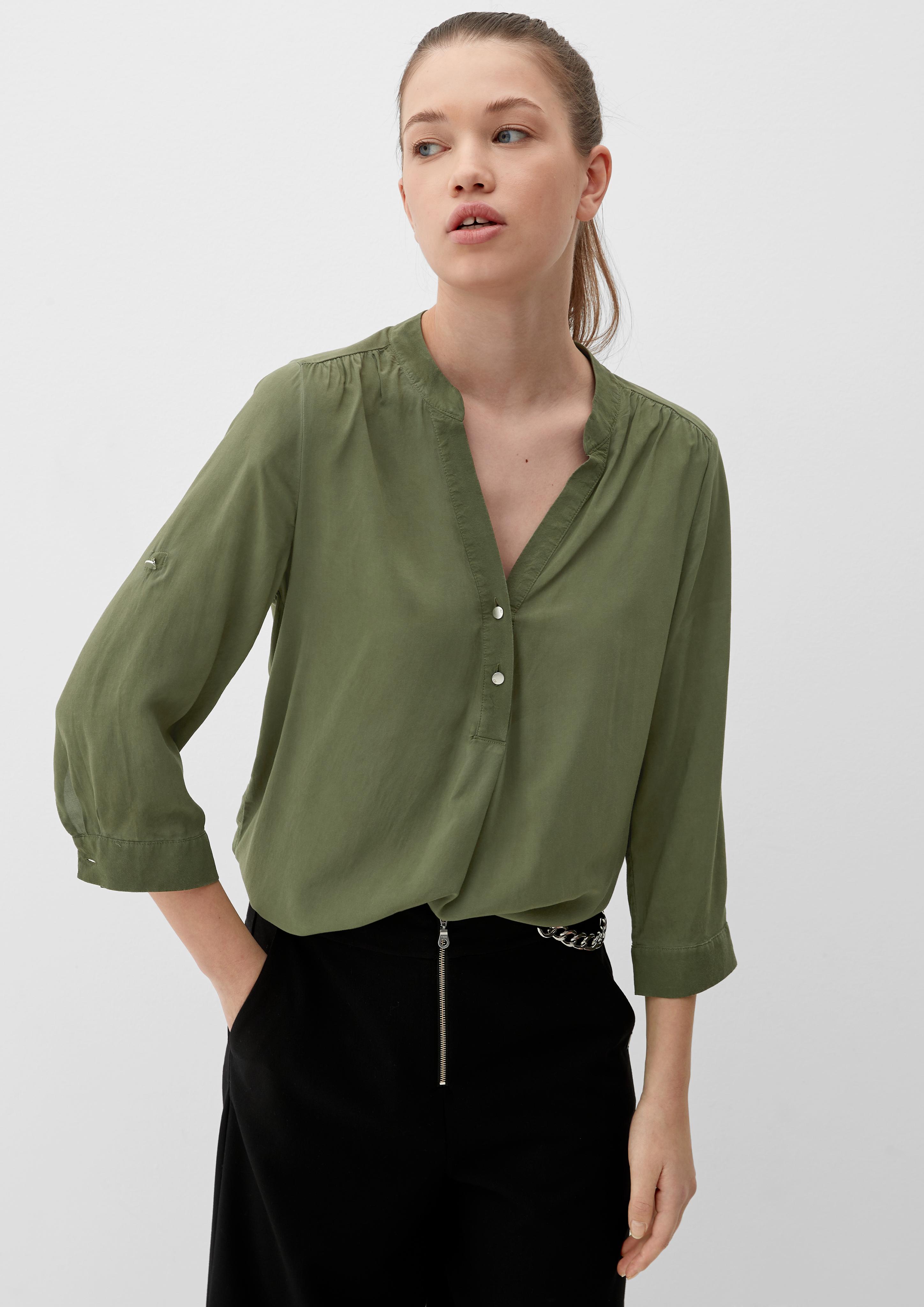 Viskosebluse mit Farbeffekt  2131710-7815