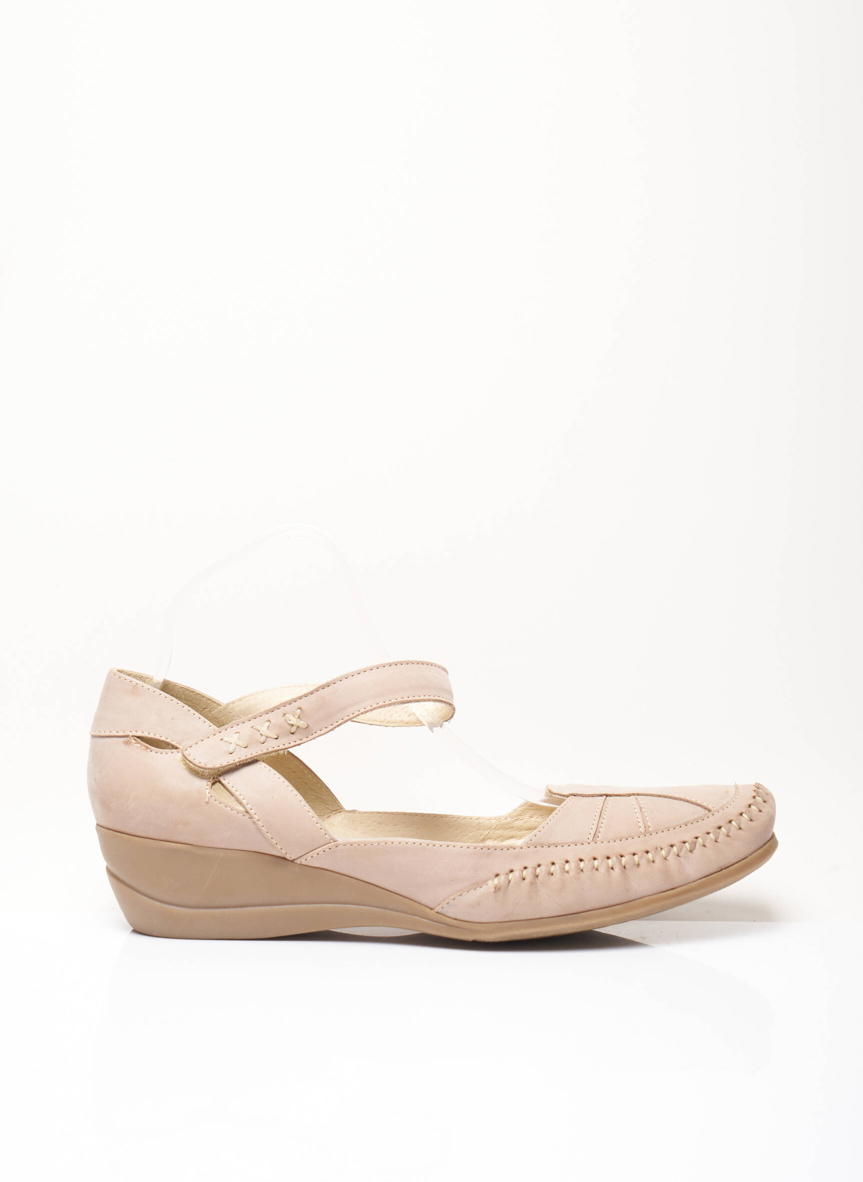 Geo Reino Sandales Nu Pieds Femme couleur beige