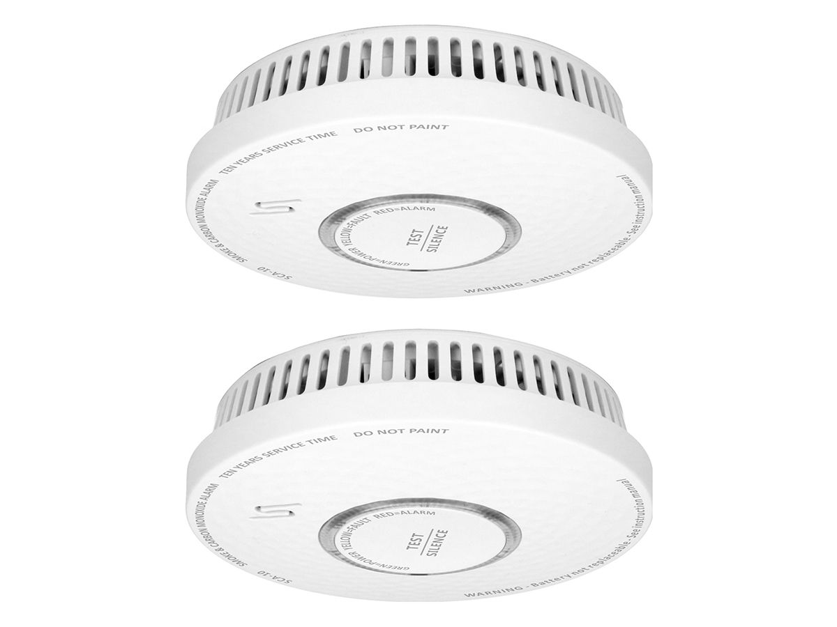 Alecto SCA-10 Set von 2 Rauchmelder