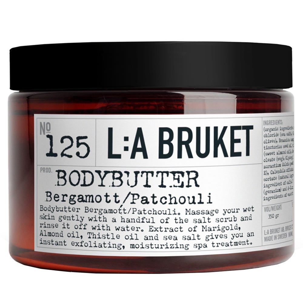 L:A BRUKET No.125 Body Butter Bergamot/Patchouli 350 ml