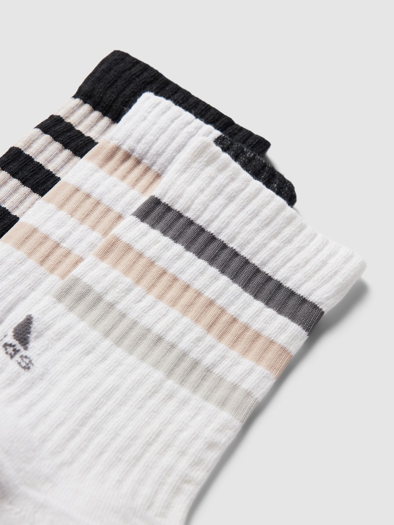 Socken mit Label-Detail im 3er-Pack Modell 'BOLD' in schwarz