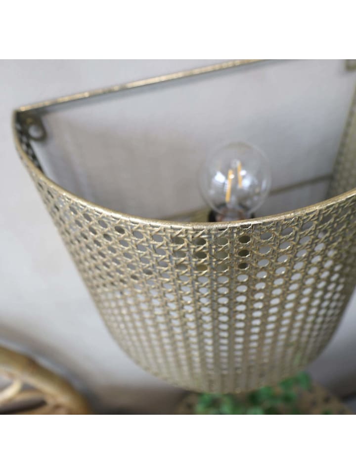 Chic Antique Wandleuchte in Gold günstig kaufen onesize